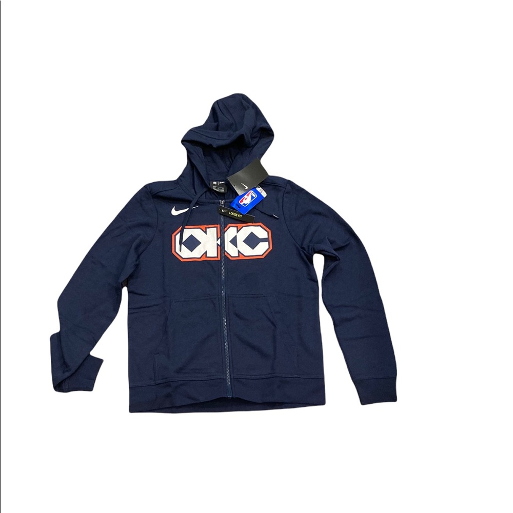 Oklahoma City Thunder Nike Women’s Full Zip Up City Edition Hoodie Sweatshirt